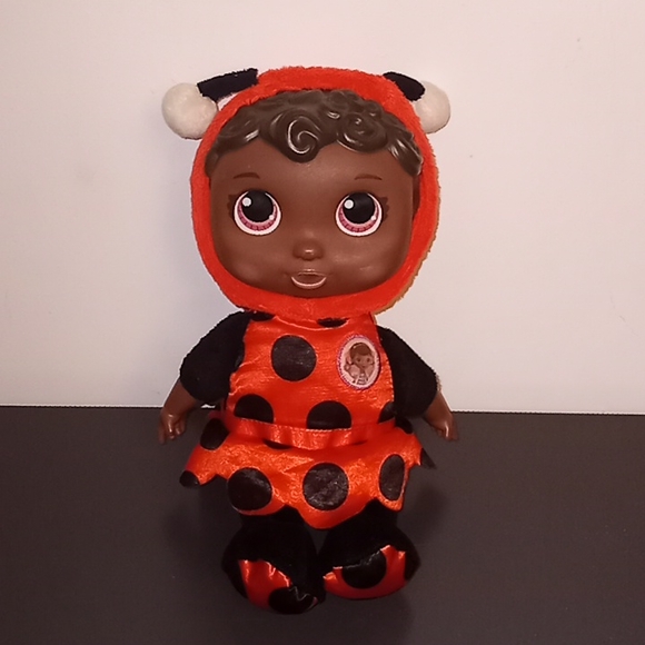 Disney Jr. Doc McStuffin Ladybug Checkup African American Black Baby Doll - Picture 1 of 6